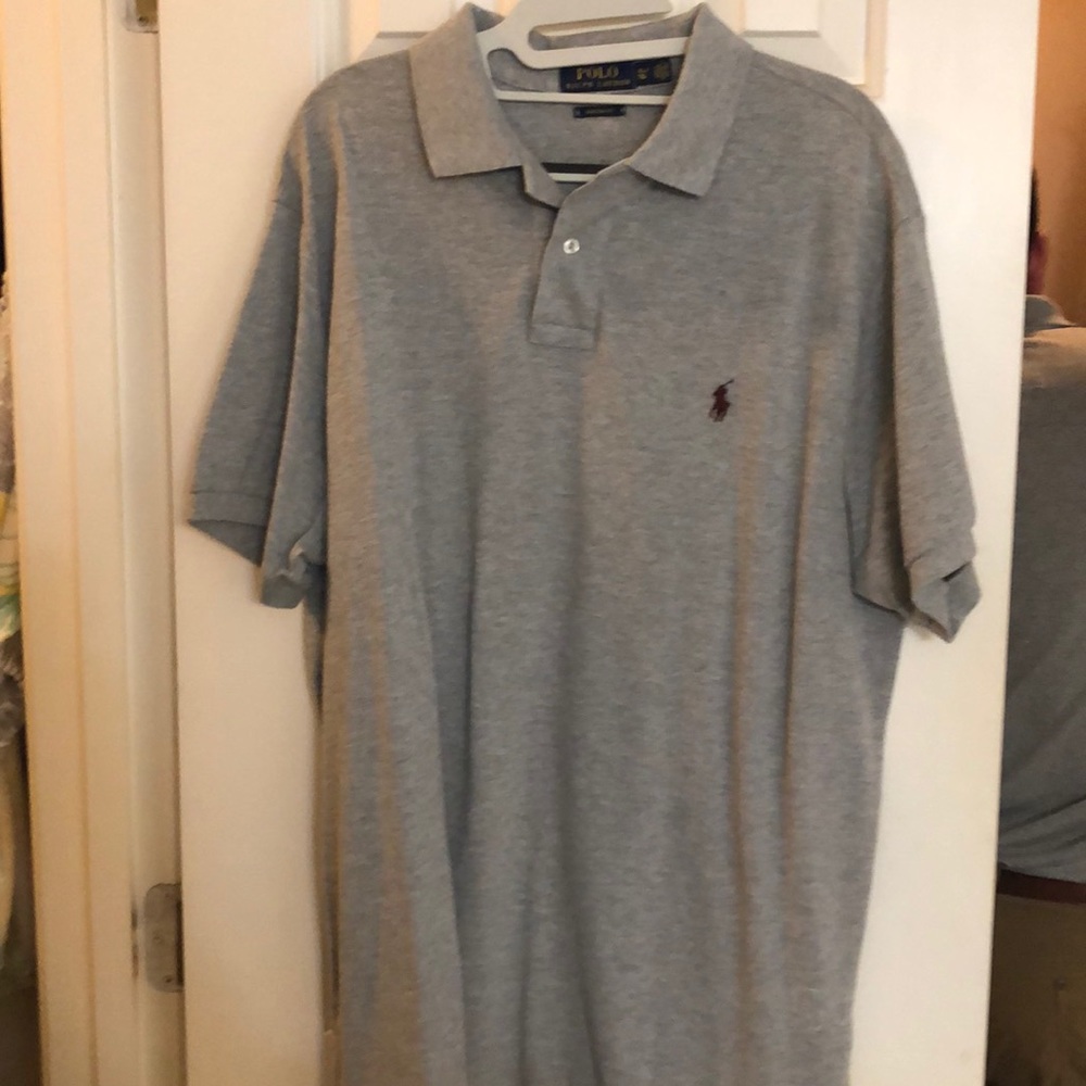 Grey Ralph Lauren polo